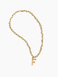 Pearl Gold Initial Chain