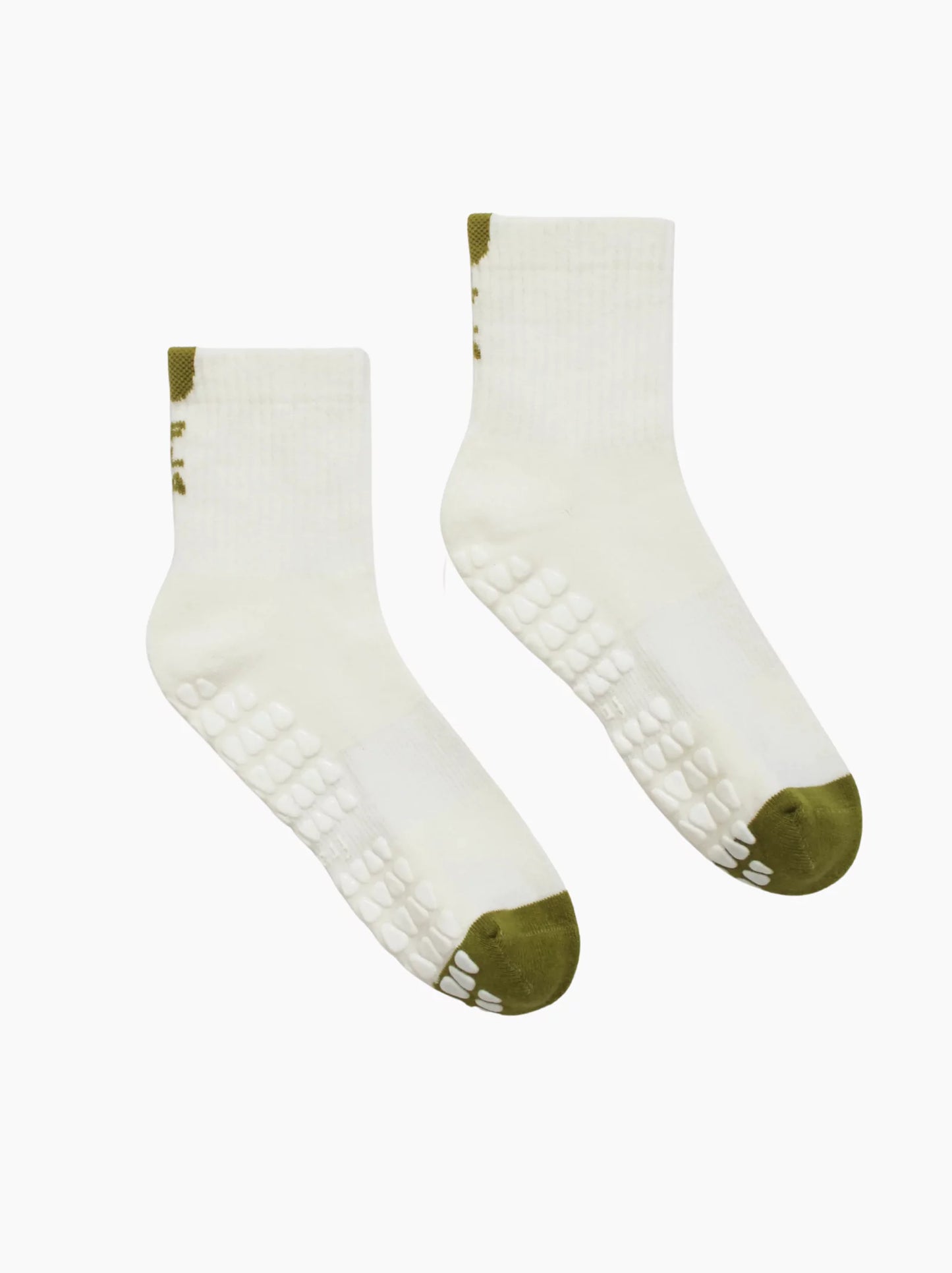 Dipped Crew Pilates Socks