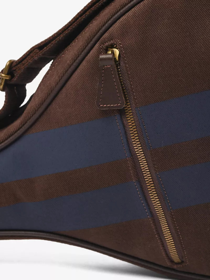 Chocolate Striped Padel Racket Case