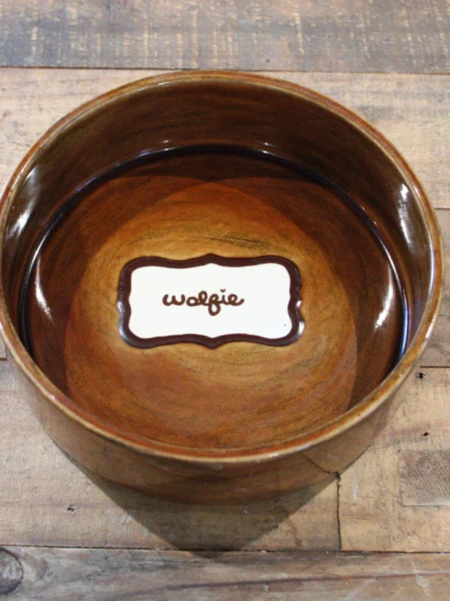 Personalised Ceramic Dog Bowl