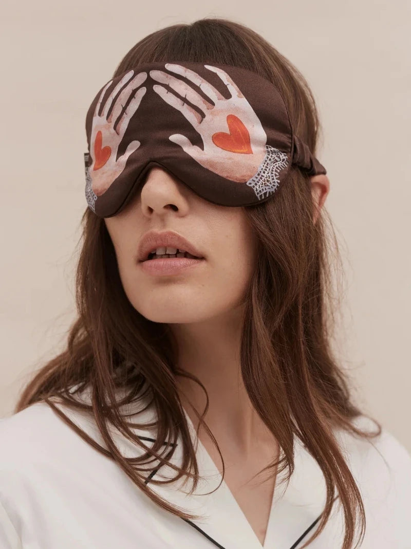 Idle Hands Silk Eye Mask