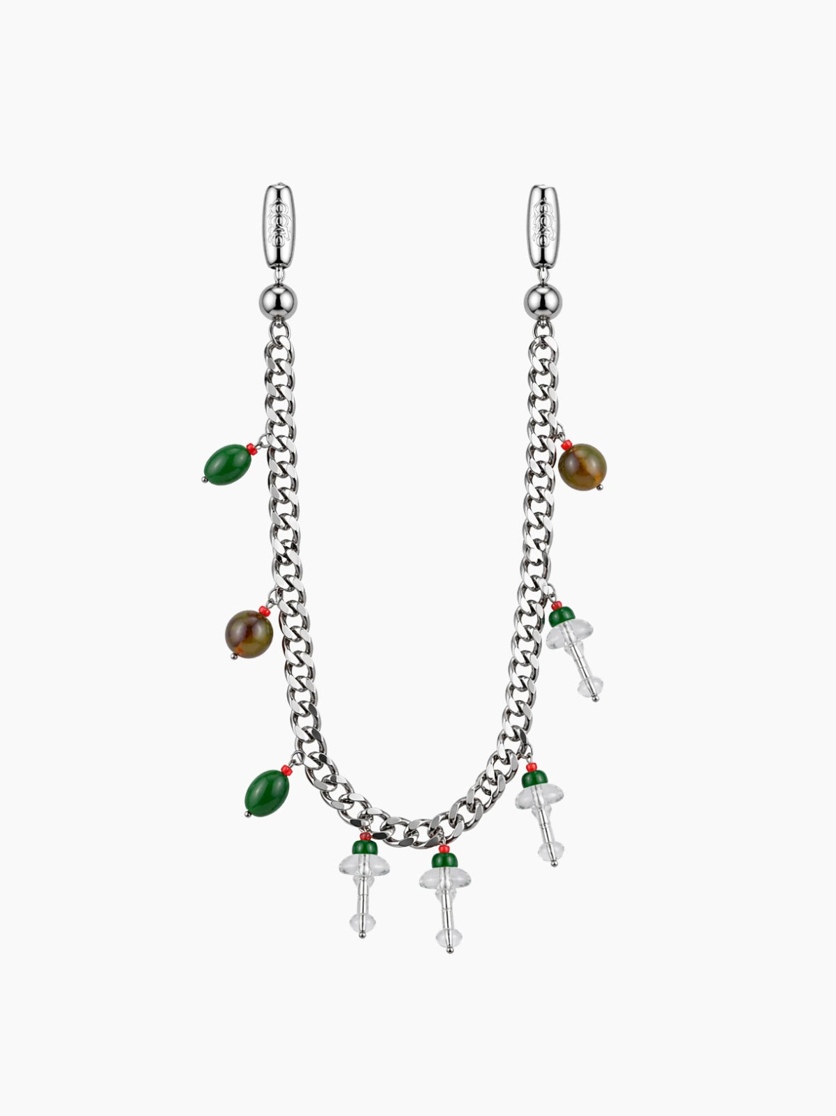 Curb Chain Martini Phone Wristlet