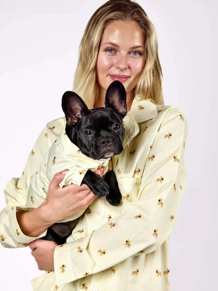 Frenchie Dog & Owner Matching Pyjamas