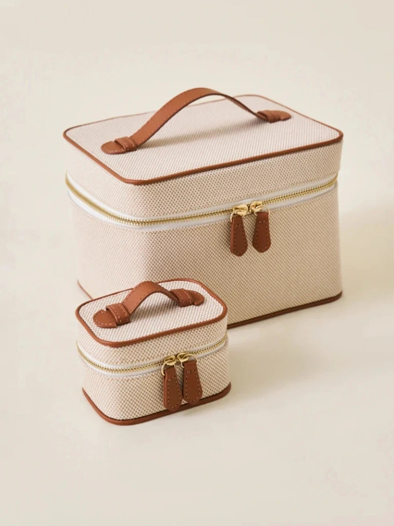Beige Vanity Case