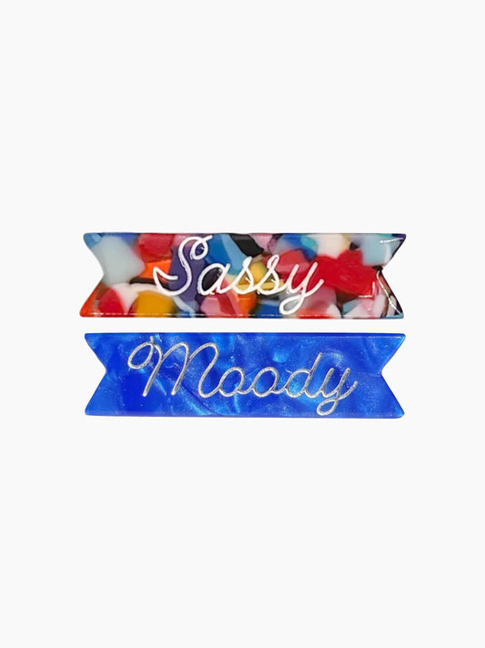 Sassy Moody Clips Set
