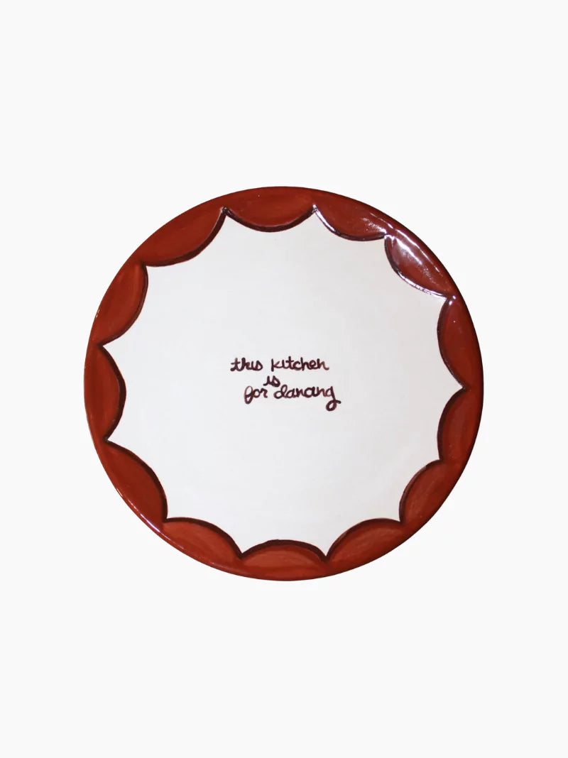 This Kitchen Is For Dancing Dessert Plates Set of 2