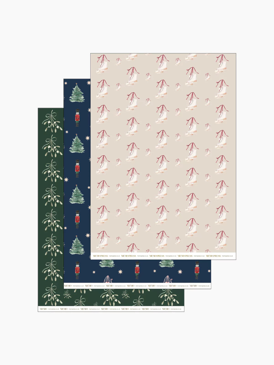 Wrapping Paper Set of 9