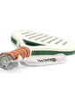 Green and Cream Padel Racket