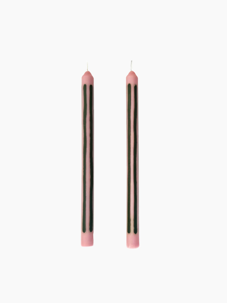 Crumpet Dinner Candles Set of 2