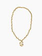 Pearl Gold Initial Chain