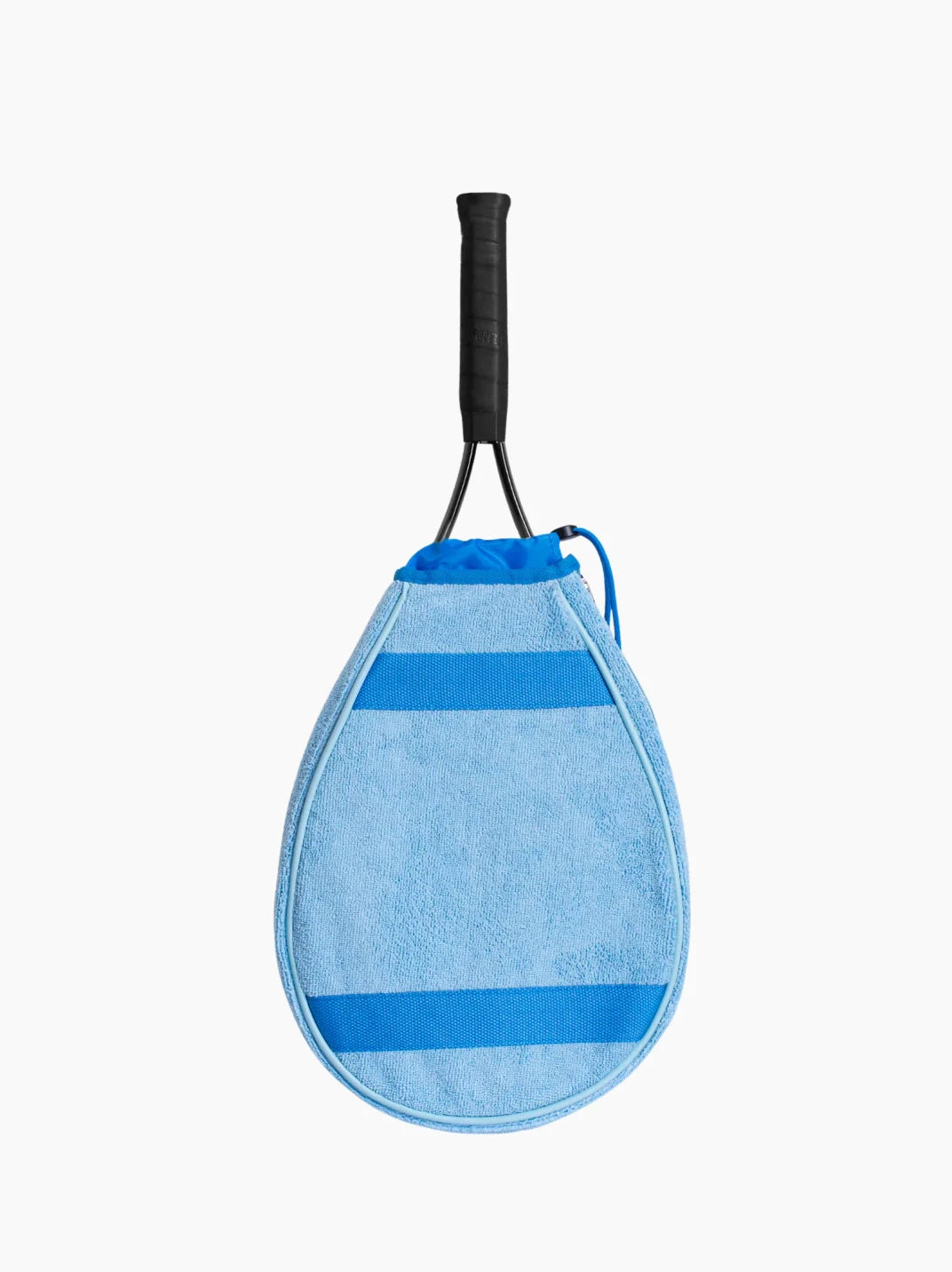 Blue Terrycloth Kids Tennis Racket Case