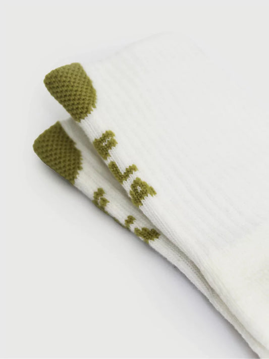 Dipped Crew Pilates Socks