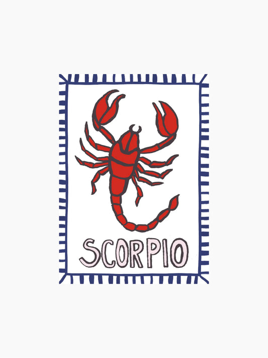 Scorpio Tea Towel