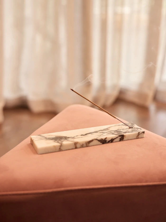 Calacatta Viola Marble Incense Holder