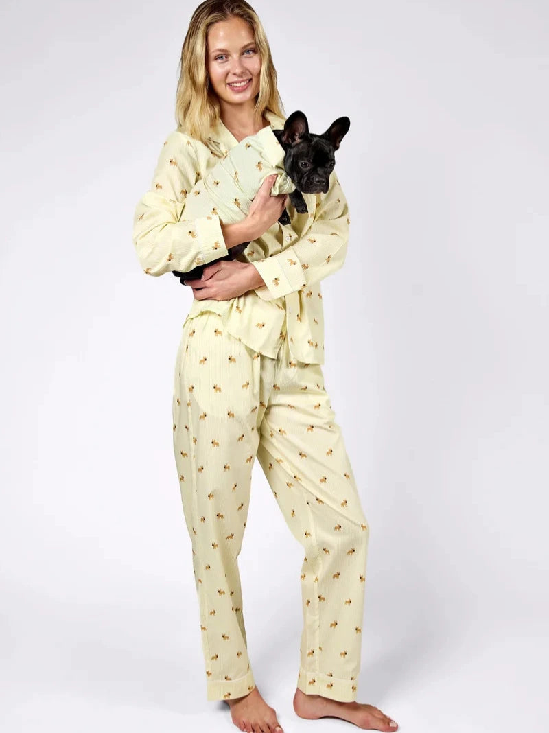Frenchie Dog & Owner Matching Pyjamas