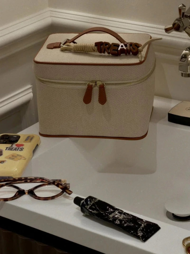Beige Vanity Case