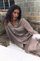 Silk Ever After Feather Pyjama Set