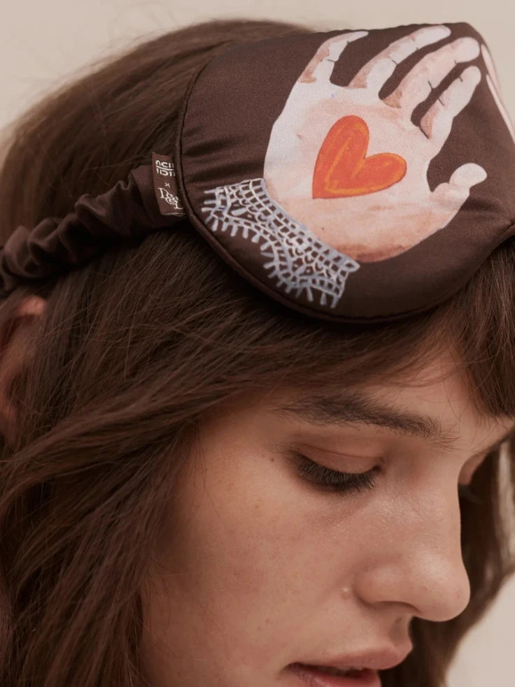 Idle Hands Silk Eye Mask