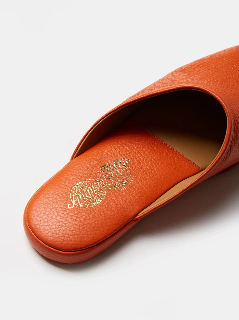 Leather Travel Slippers