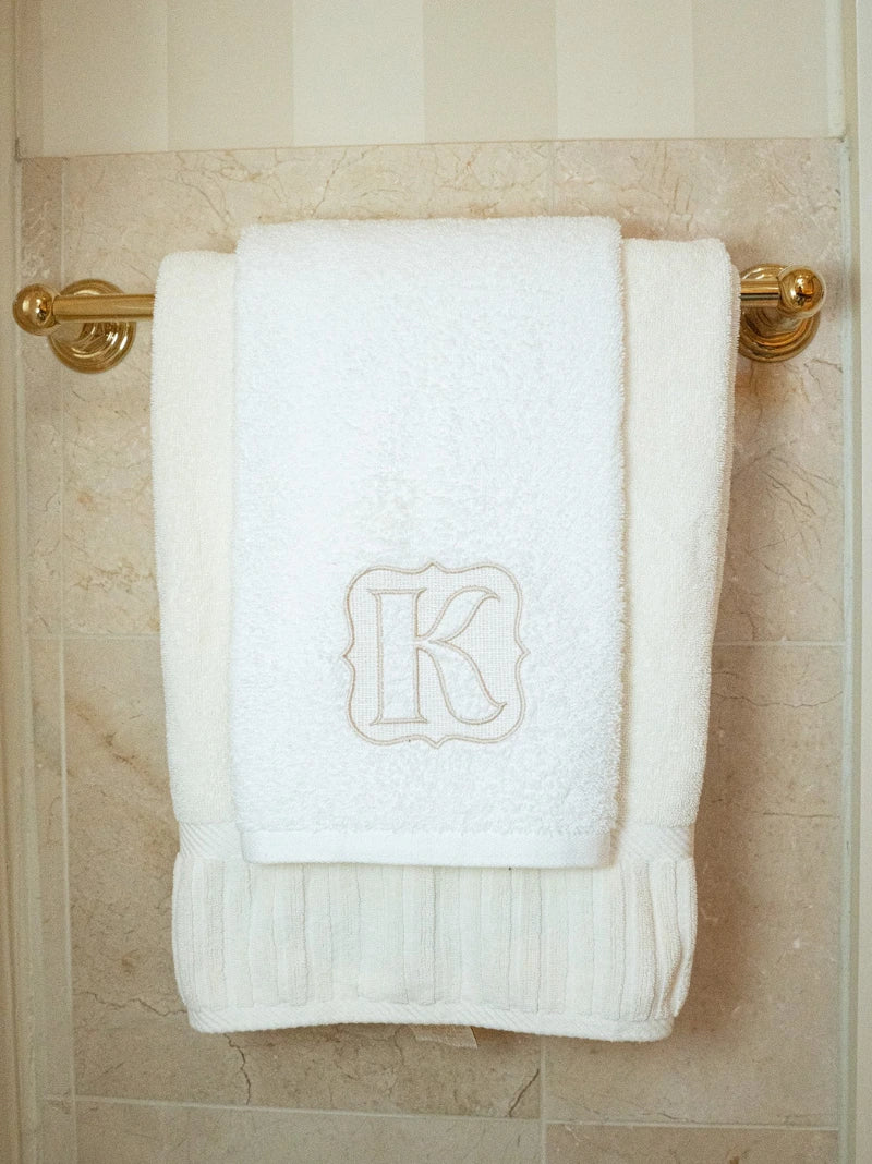 Monogrammed Hand Towel