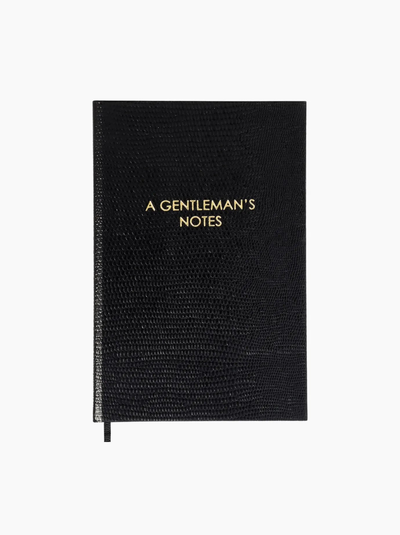 A Gentleman's Notes Notebook