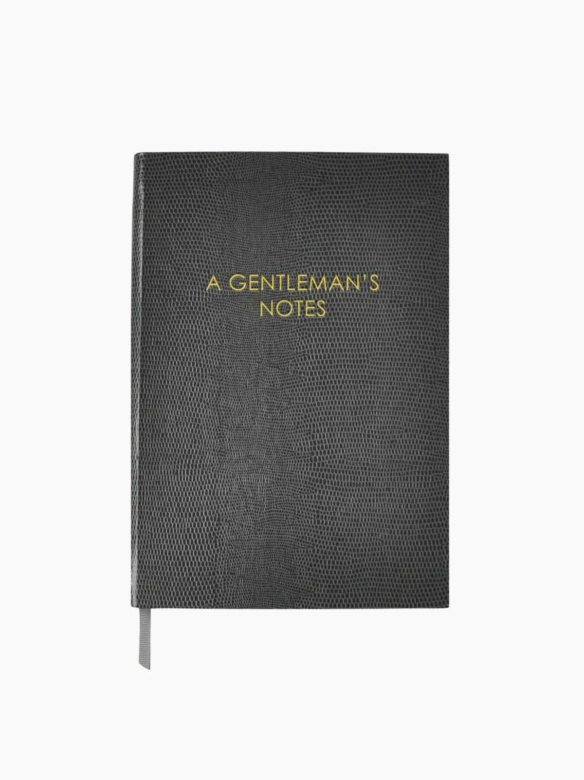 A Gentleman's Notes Notebook