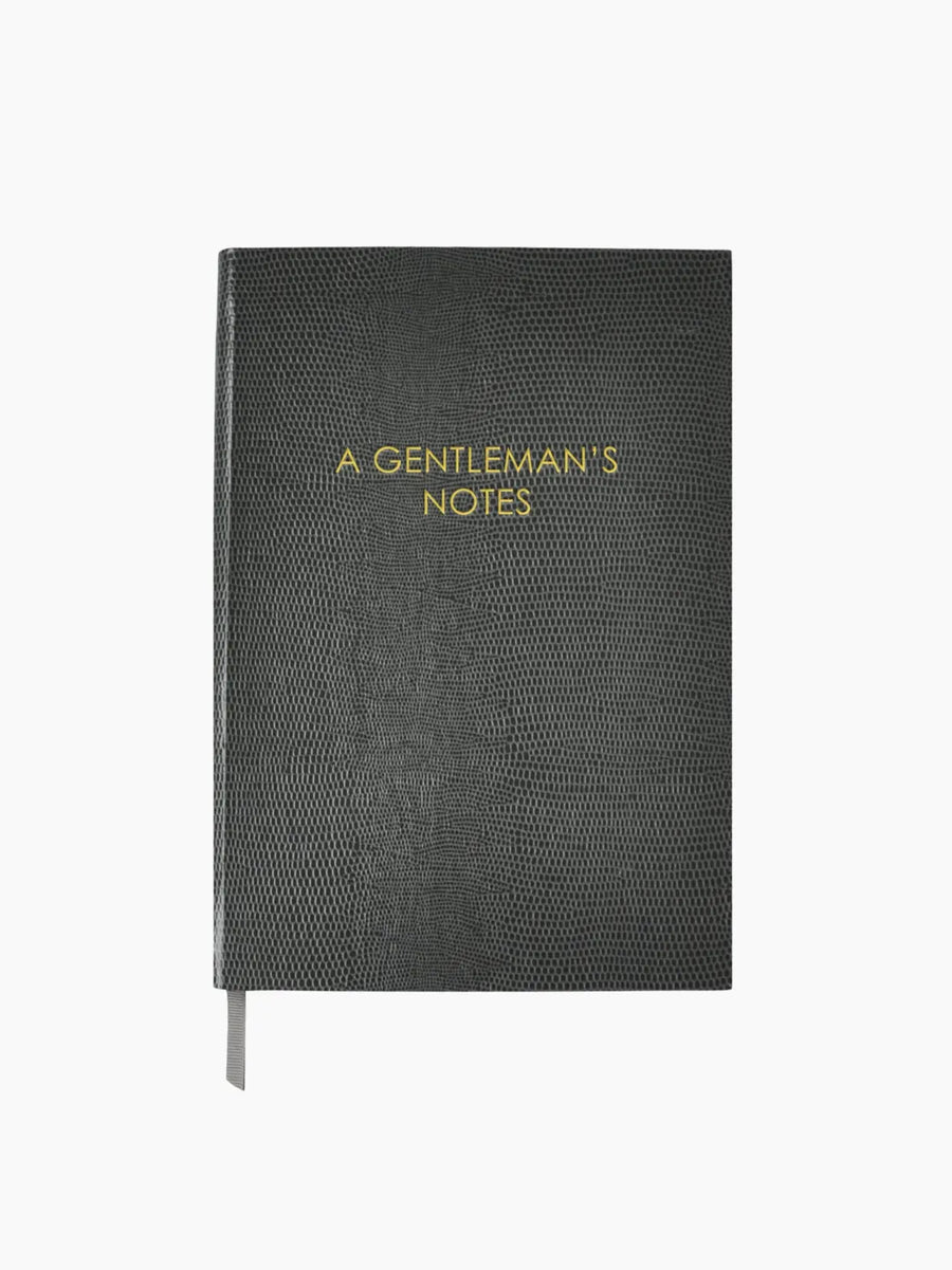 A Gentleman's Notes Notebook
