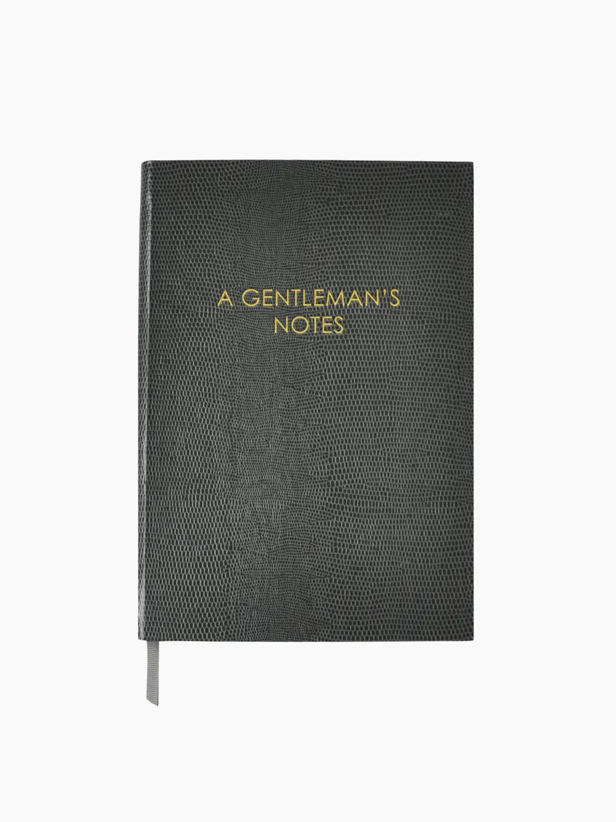 A Gentleman's Notes Notebook