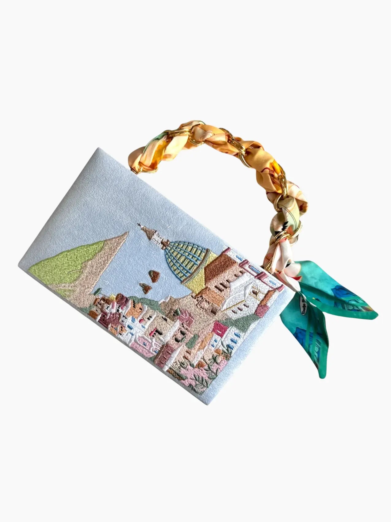 Amalfi Embroidered Clutch