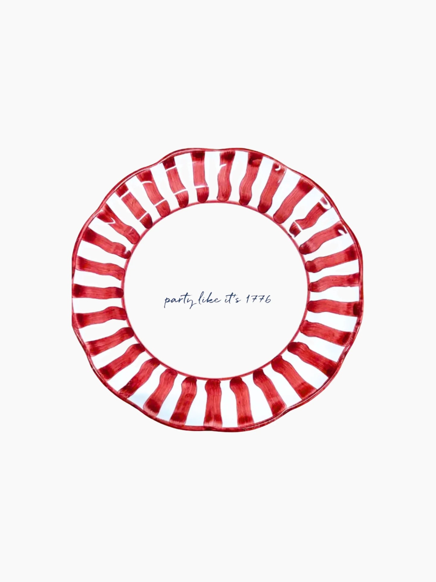 Happy Birthday America Plates Set of 6