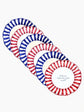 Happy Birthday America Plates Set of 6