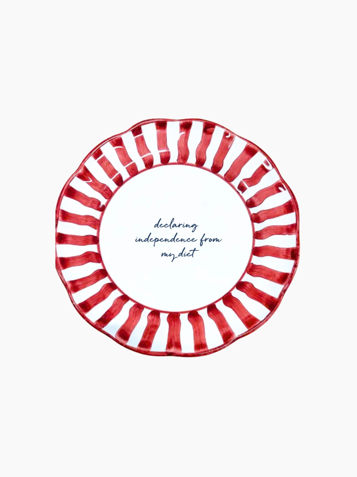 Happy Birthday America Plates Set of 6