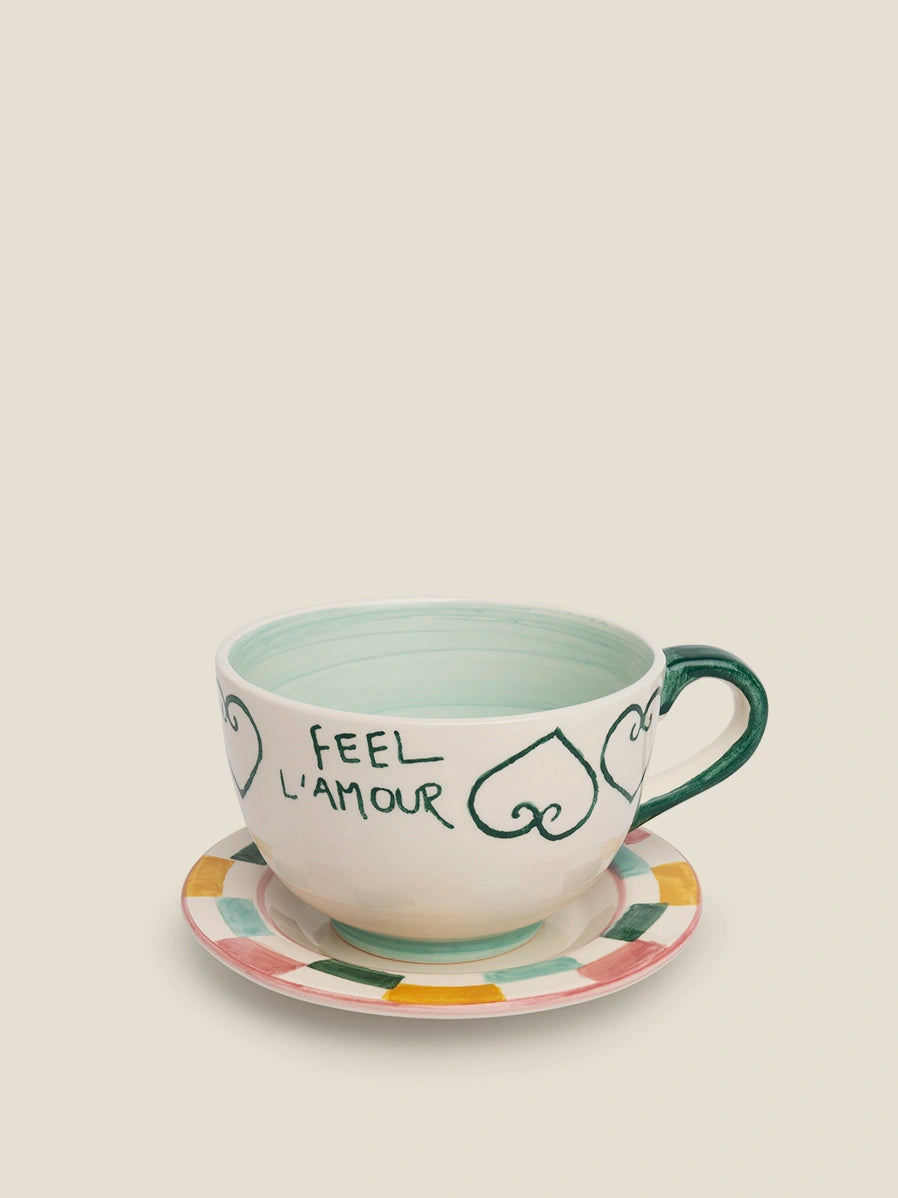 L'Amour Mugs Set of 2