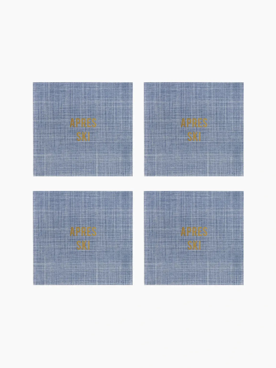 Apres Ski Disposable Napkin Set