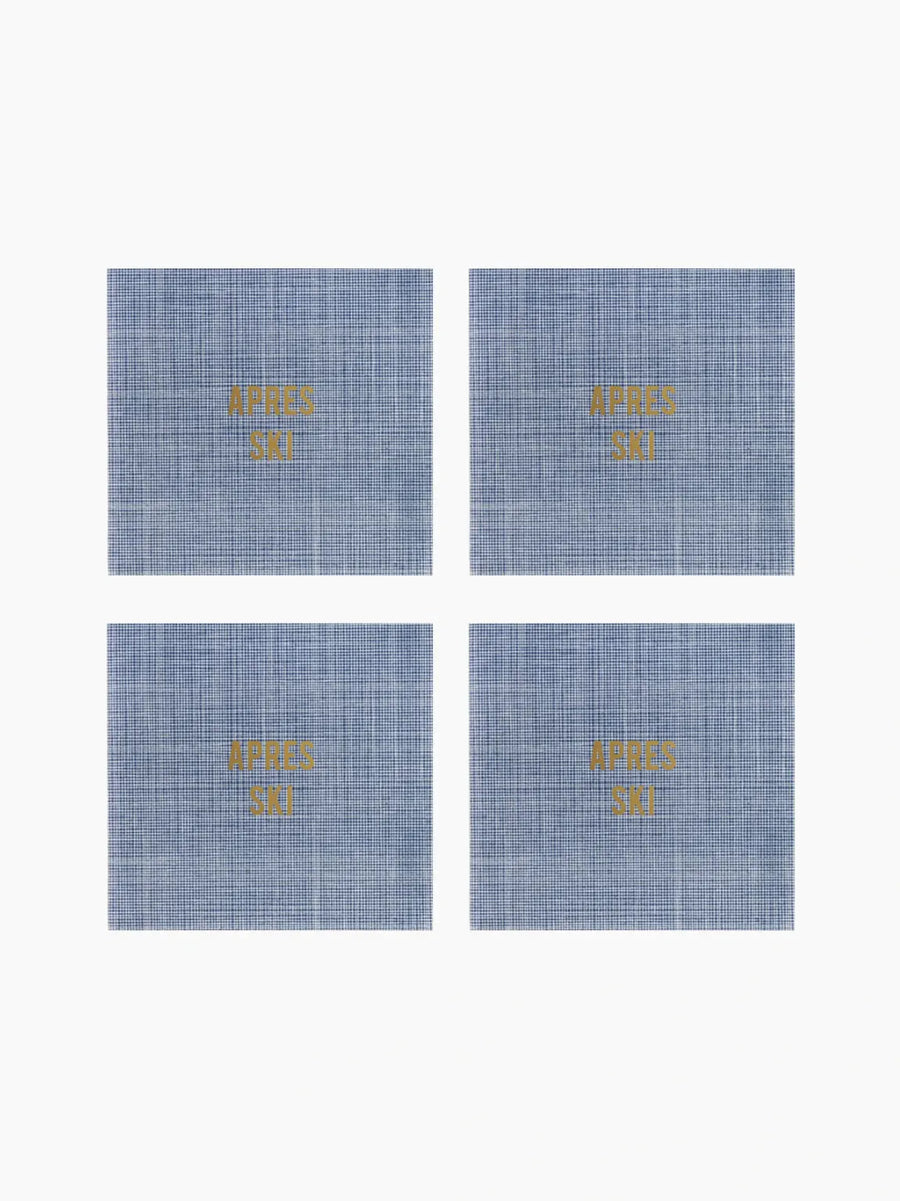 Apres Ski Disposable Napkin Set
