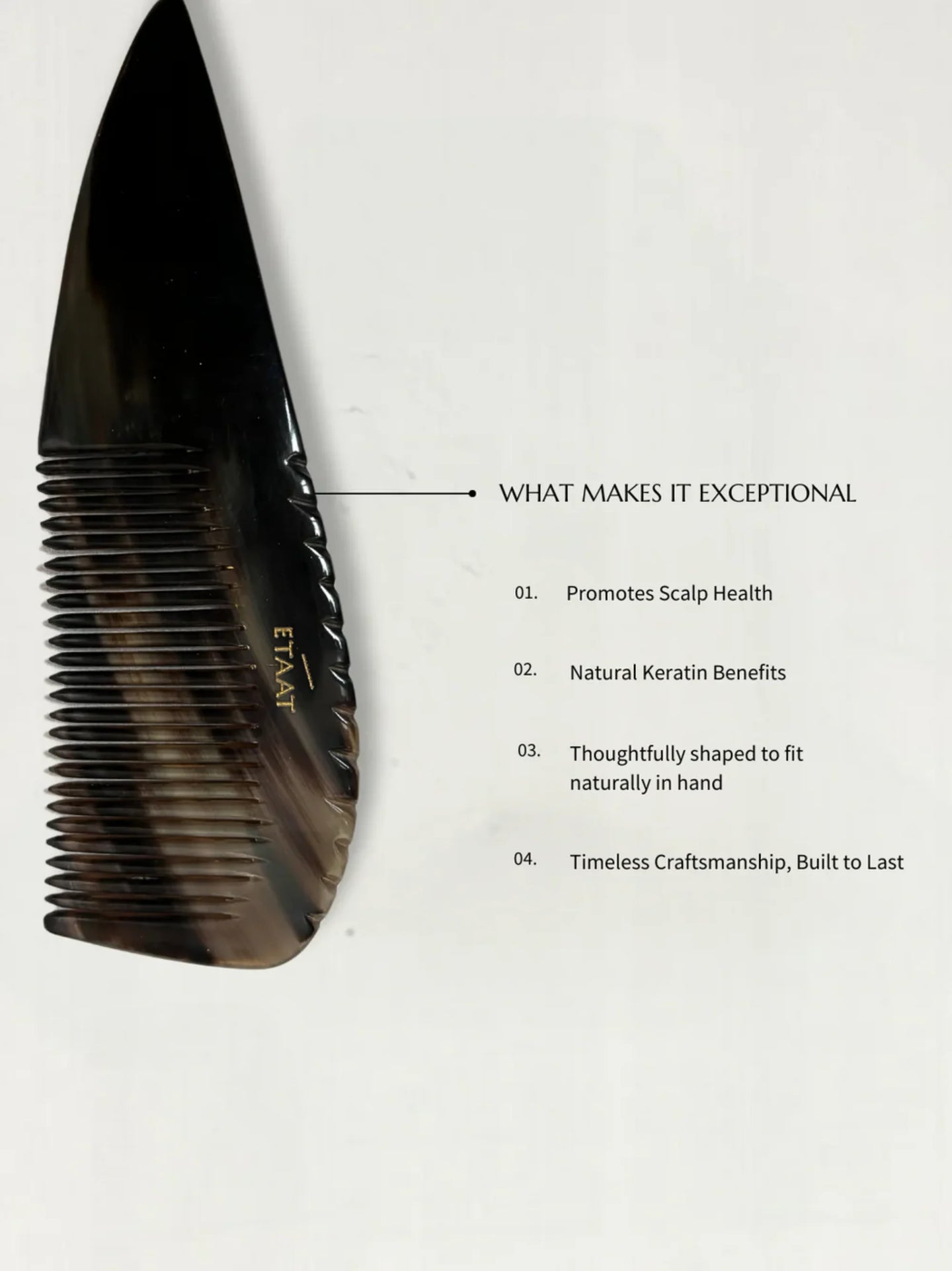Arc Hair Comb