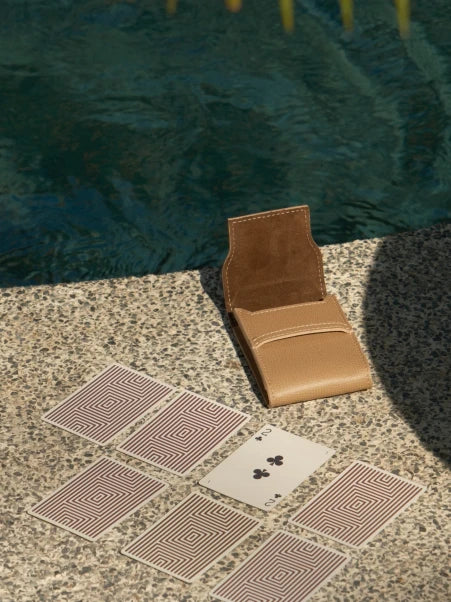 Leather Playing Card Set