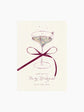 Purple Be My Bridesmaid Card