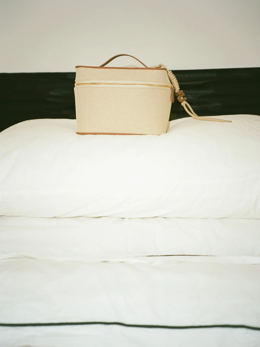 Mini Beige Jewellery Case