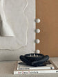 Black Candle Sculpture