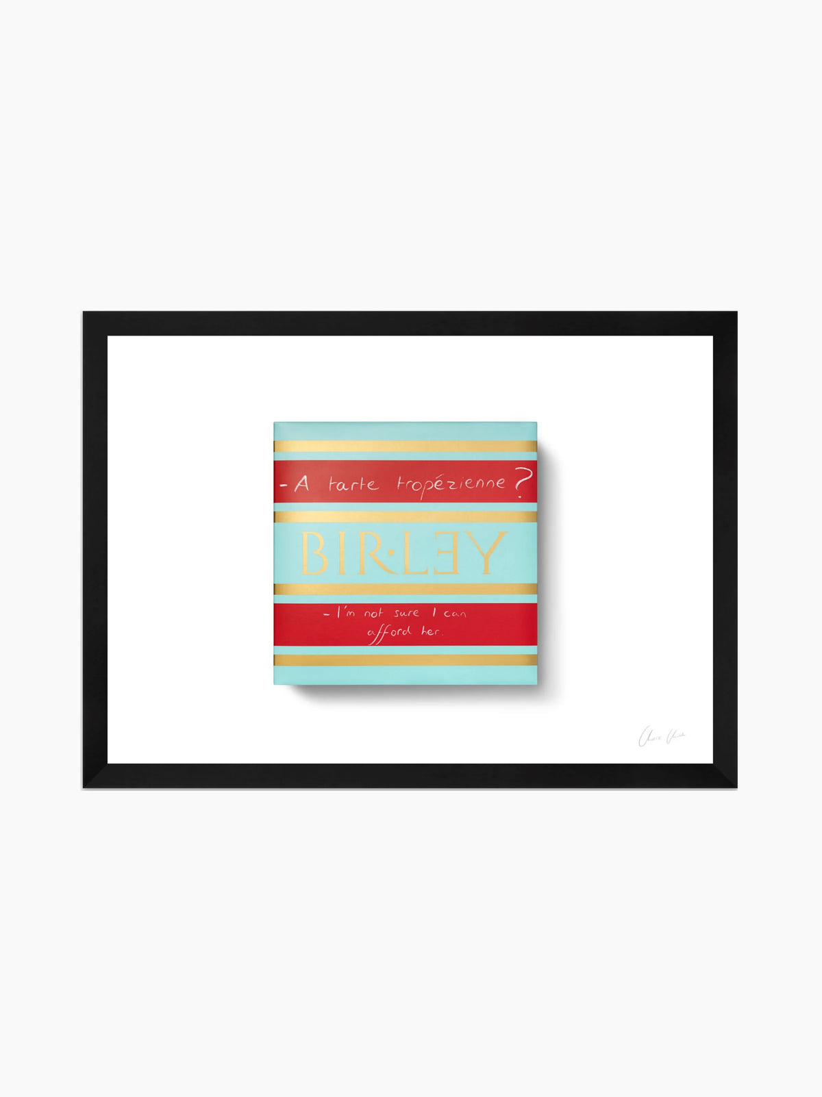 Box at Birley Bakery Framed Art Print
