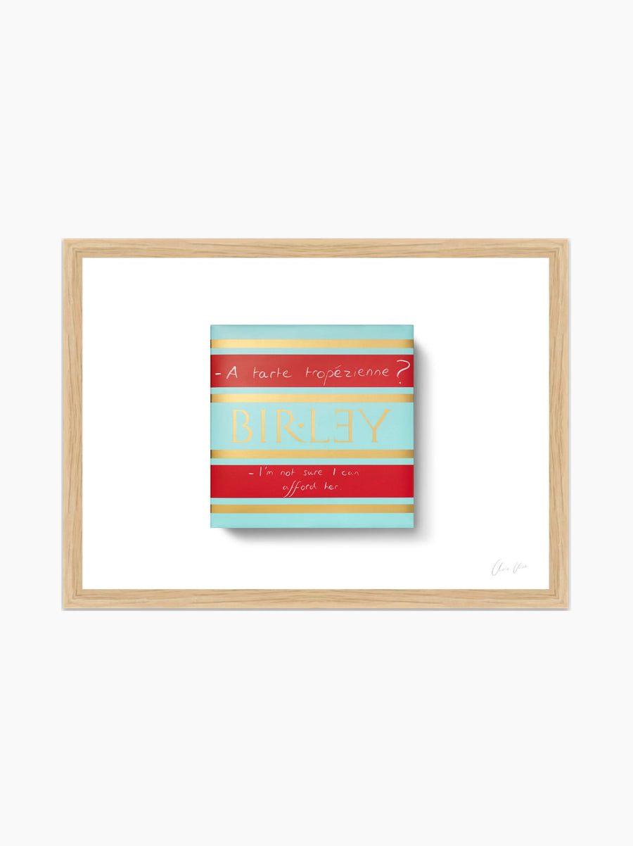 Box at Birley Bakery Framed Art Print