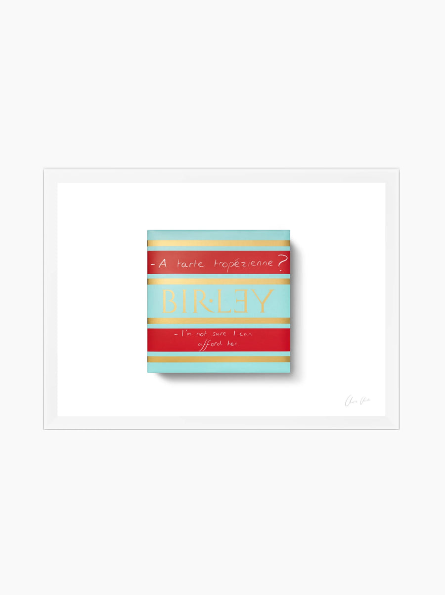 Box at Birley Bakery Framed Art Print