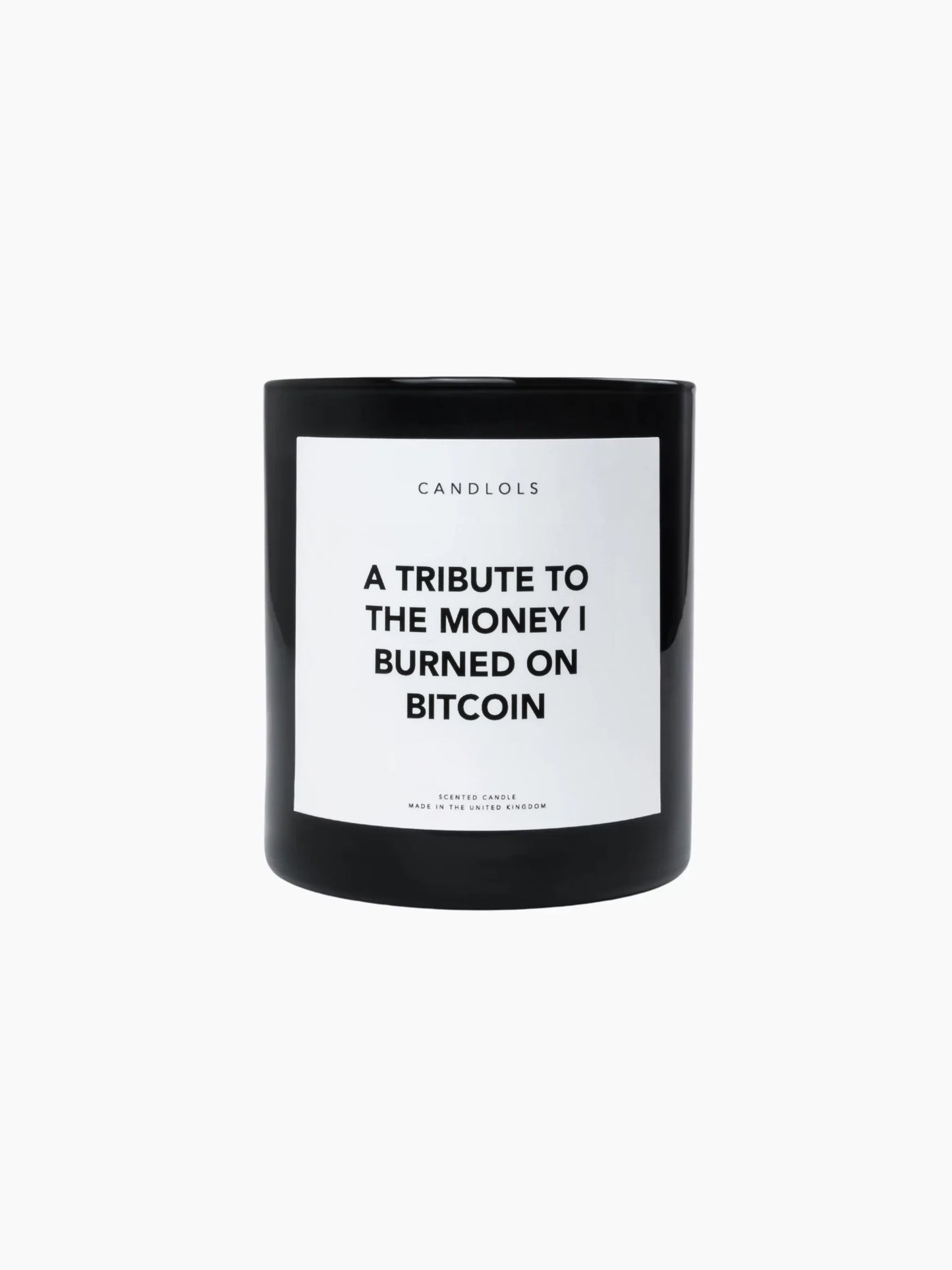 A Tribute To The Money I Burned on Bitcoin Candle