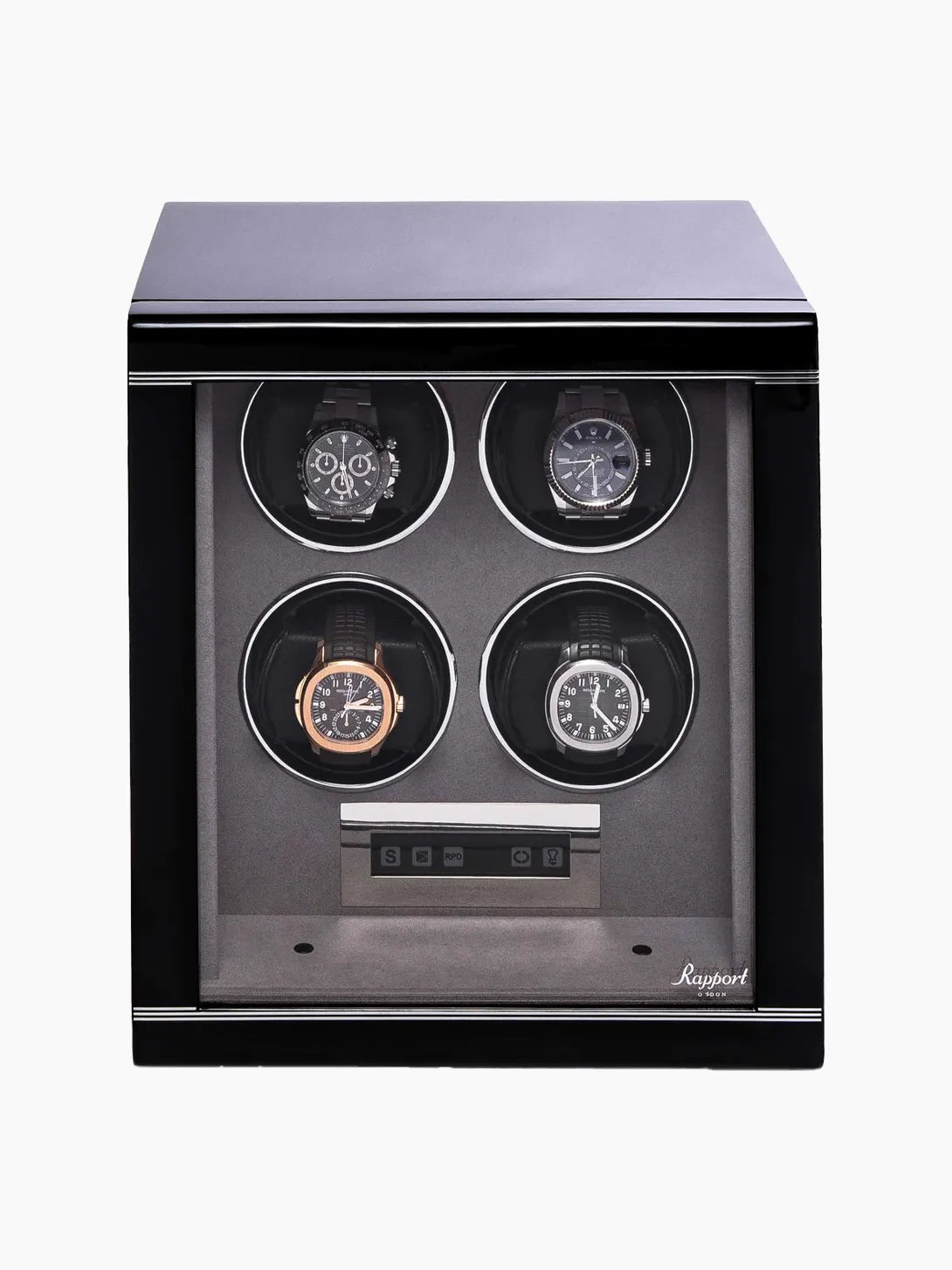 Black Formula Quad Watch Winder