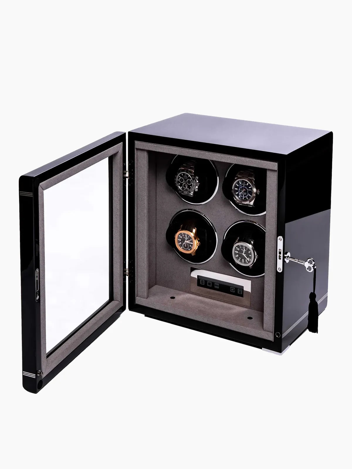 Black Formula Quad Watch Winder