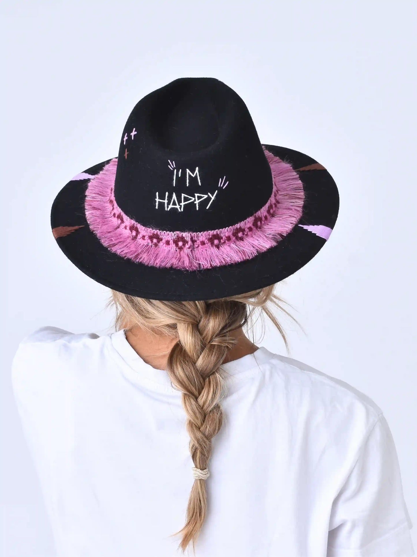 I'm Happy Wool Hat