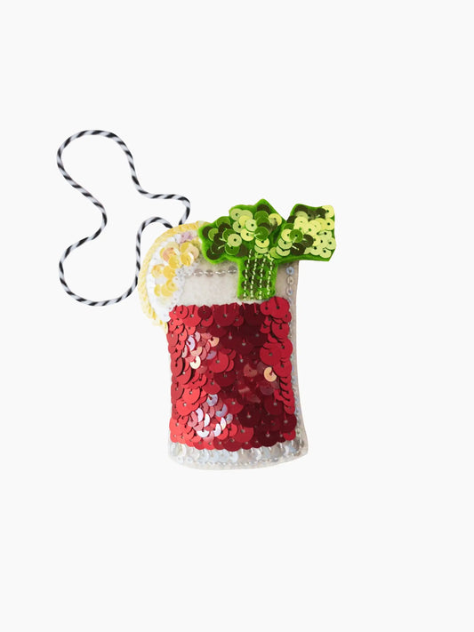 Bloody Mary Sequin Ornament