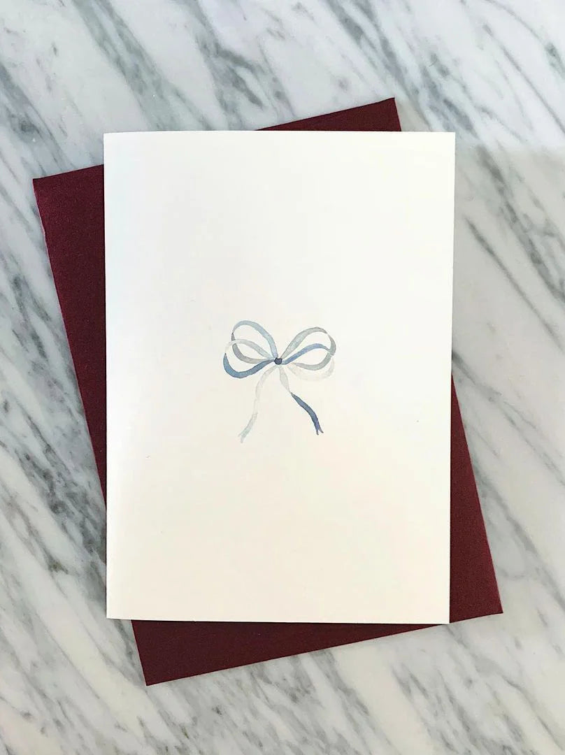 Bow Ribbin Card Infographic Bow Ribbon Cards Pack of 5 | The Go-To