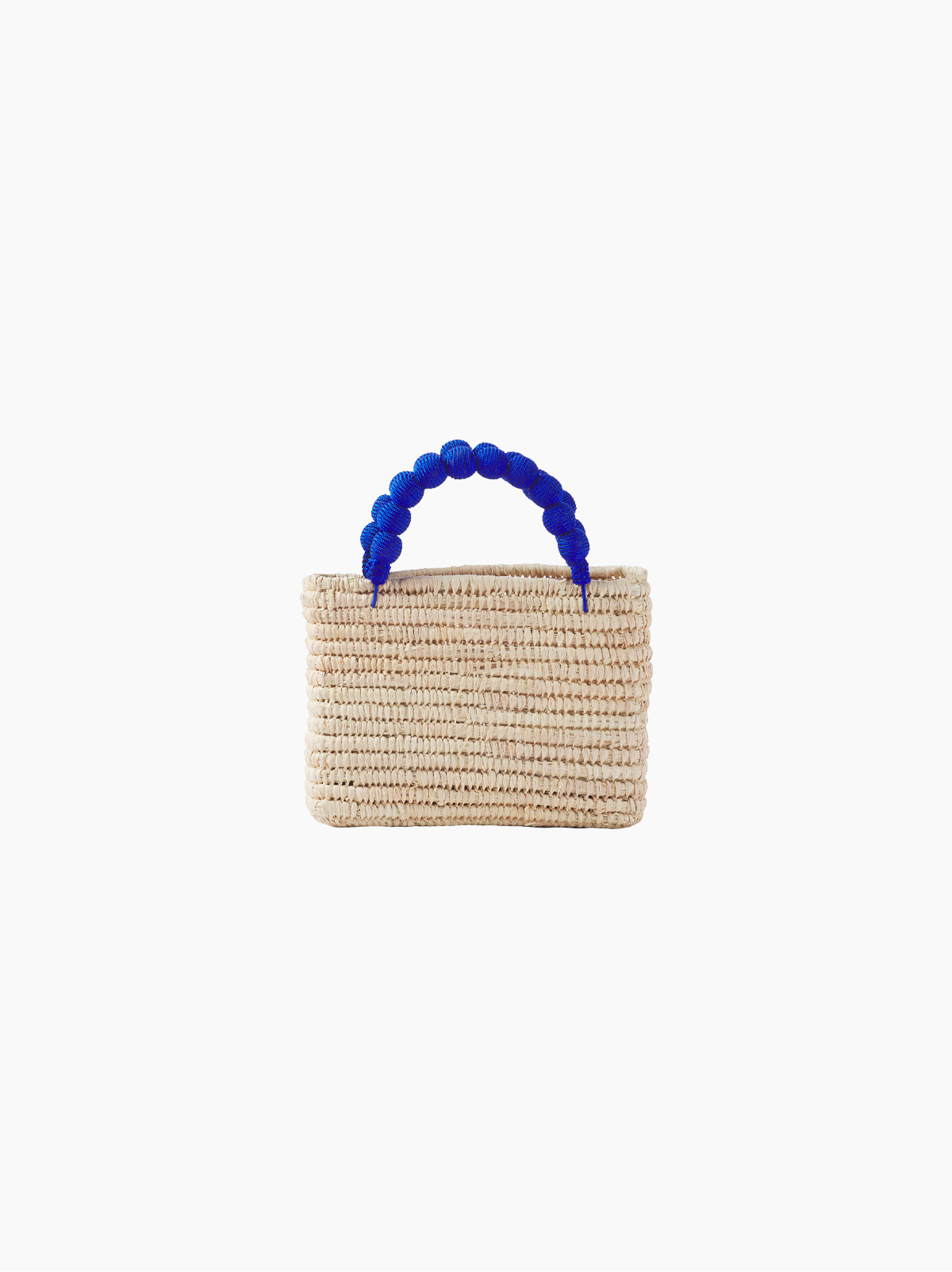 Blue Mini Basket Bag